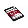 Kingston Technology 64GB Canvas React Plus SDXC UHS-II 300R/260W U3 V90 para Full HD/4K/8K