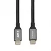 Cabo USB-C para USB-C IBOX IKUMTC31G2 USB 3.2 Gen 2, 1 m, preto