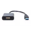 Adaptador DIGITUS USB 3.0 para HDMI entrada USB, saída HDMI, resolução até 1080p