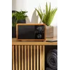 Rádio portátil Adler AD 1184 com sintonizador digital DAB+/FM/AM, Bluetooth 5.0, 15W, SD/USB, despertador, preto/madeira
