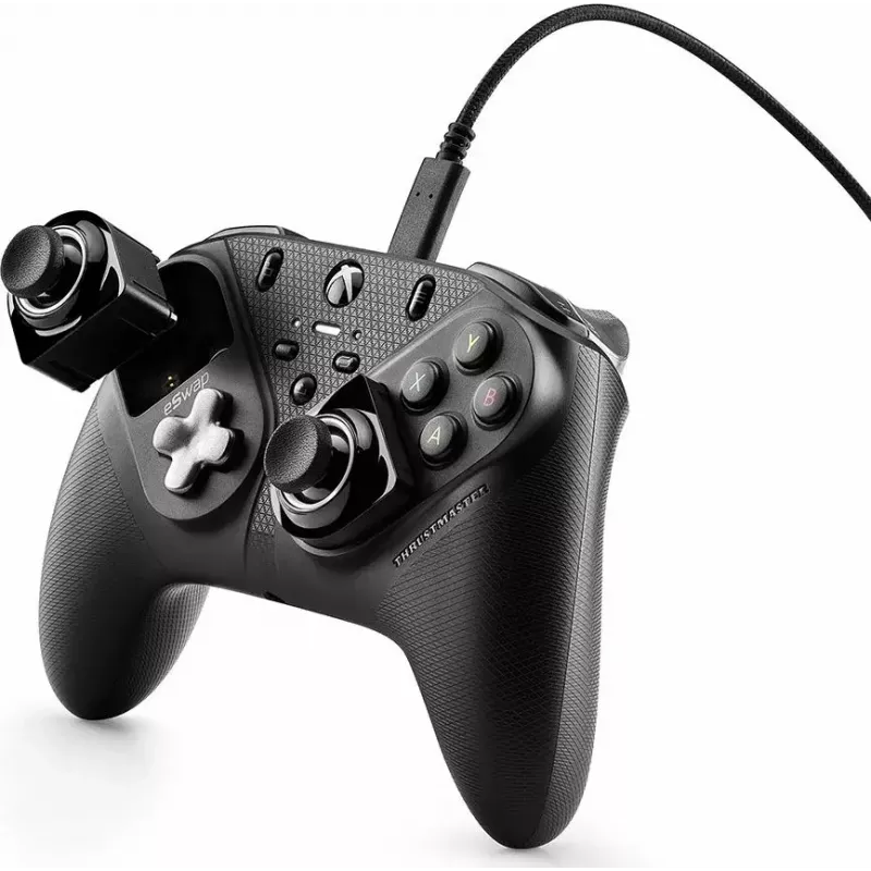 Comando Thrustmaster eSwap S Pro — perfis personalizáveis, módulos removíveis para PC e Xbox