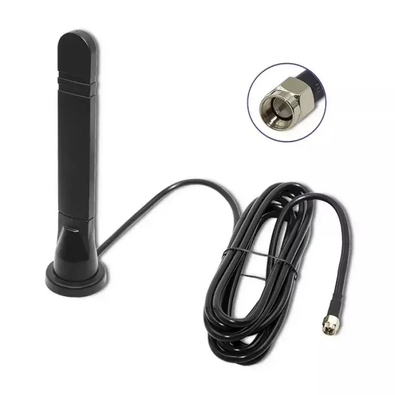 Antena omnidirecional 5G-LTE QOLTEC 57033 dual-band 8 dBi para interior