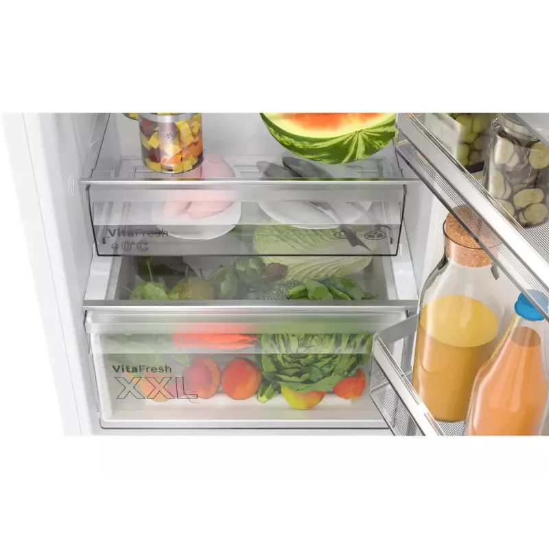 Combinado frigorífico-congelador Bosch Serie 4 KGN362WDF — autónomo, 321 L (218 L frigorífico / 103 L congelador), congelador em baixo, NoFrost, branco
