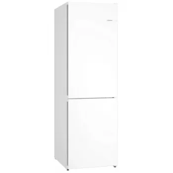 Combinado frigorífico-congelador Bosch Serie 4 KGN362WDF — autónomo, 321 L (218 L frigorífico / 103 L congelador), congelador em baixo, NoFrost, branco