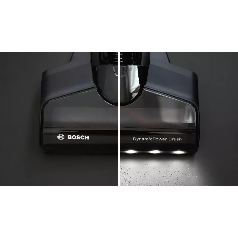 Aspirador de pó com bateria / vassoura elétrica Bosch BBS712A Aspirador vertical 2 em 1 Bateria Seco Filtro higiénico Sem saco 0,3 L Grafite