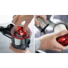 Aspirador de pó com bateria / vassoura elétrica Bosch BBS712A Aspirador vertical 2 em 1 Bateria Seco Filtro higiénico Sem saco 0,3 L Grafite