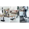 Aspirador de pó com bateria / vassoura elétrica Bosch BBS712A Aspirador vertical 2 em 1 Bateria Seco Filtro higiénico Sem saco 0,3 L Grafite