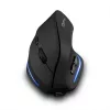 Rato vertical sem fios MEDIA-TECH MT1123, preto, 2400 DPI, 5 botões, recetor RF-USB