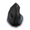 Rato vertical sem fios MEDIA-TECH MT1123, preto, 2400 DPI, 5 botões, recetor RF-USB