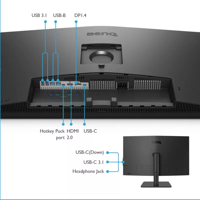 Monitor de computador BenQ PD3205U 80 cm (31,5