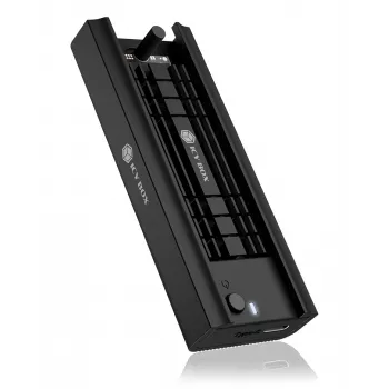 ICY BOX IB-180MC-C31 Caixa para SSD Preto M.2