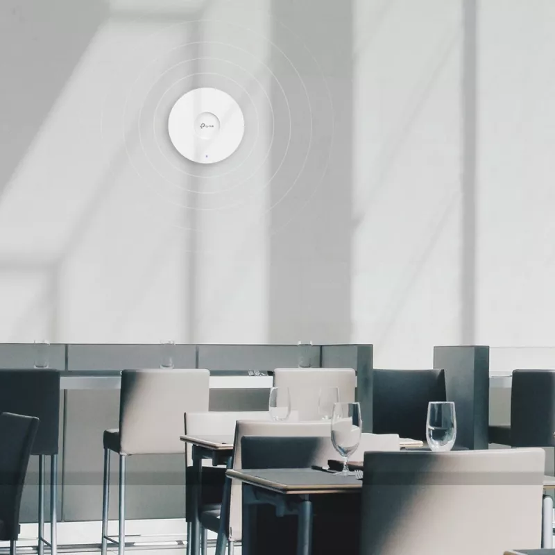 TP-Link Omada AX3000 Ponto de Acesso WiFi 6 para montagem no teto