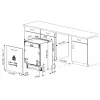 Beko BDIN38521Q Máquina de lavar louça totalmente integrada, 15 conjuntos de louça, 44 dB