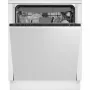 Beko BDIN38521Q Máquina de lavar louça totalmente integrada, 15 conjuntos de louça, 44 dB