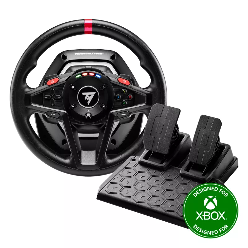 Thrustmaster T128 Preto USB Volante + Pedais Analógico PC 4460184