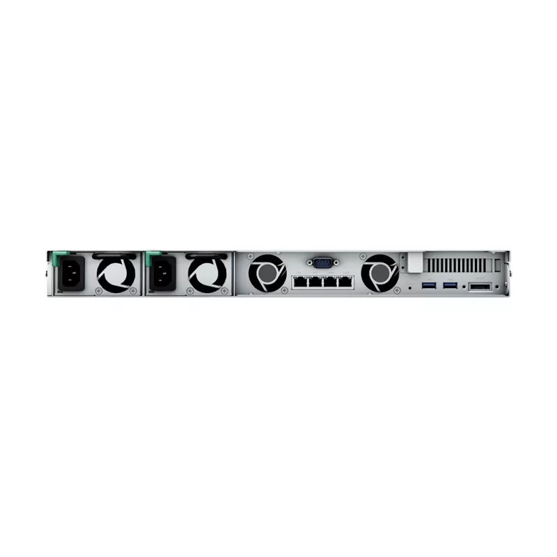 SYNOLOGY Rack Station RS822RP+ 1U 4-Bay Servidor NAS Barebone com fonte de alimentação redundante