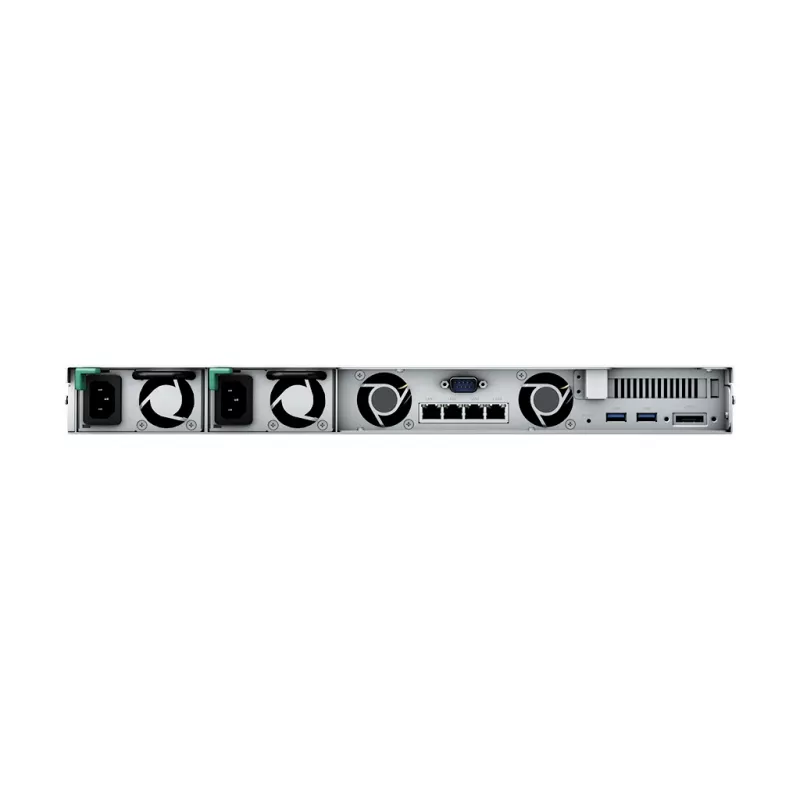 SYNOLOGY Rack Station RS822RP+ 1U 4-Bay Servidor NAS Barebone com fonte de alimentação redundante