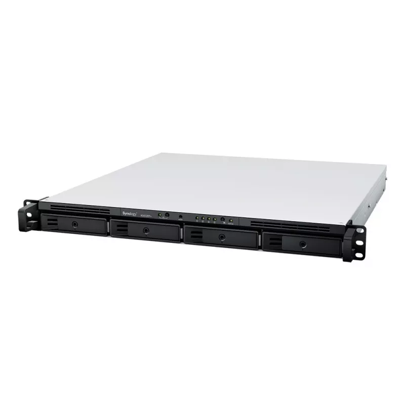 SYNOLOGY Rack Station RS822RP+ 1U 4-Bay Servidor NAS Barebone com fonte de alimentação redundante
