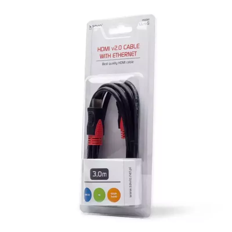 Cabo HDMI Savio CL-96 3 m