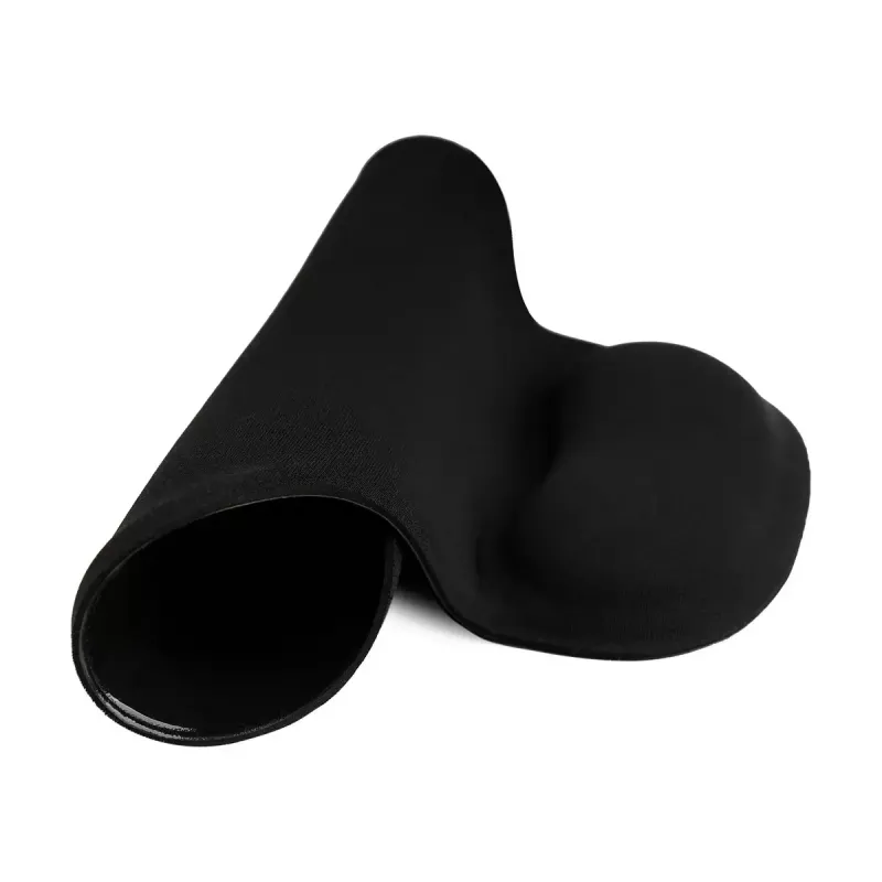 Tapete de rato SAVIO MP-01B apoio de pulso em gel 3 mm de espessura 230×190 mm preto