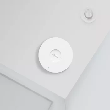 TP-Link Omada AX3000 ponto de acesso WiFi 6 para montagem no teto, 2,4 GHz, 5 GHz, 2976 Mbit/s, HTTPS, SNMP, SNMPv2, SNMPv3, SSH, WPA, WPA2, WPA3, 10/100/1000 Mbit/s