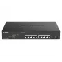D-Link DGS-1100-10MPV2 gerido L2 Gigabit Ethernet (10/100/1000) Power over Ethernet (PoE) 1U preto