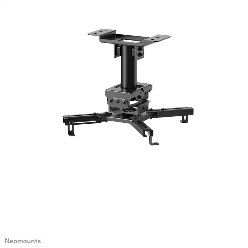 Suporte de teto para projetor Neomounts CL25-530BL1 - altura 25,5 cm - instalação fácil - totalmente móvel