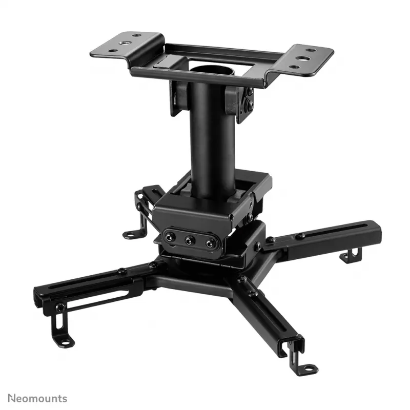 Suporte de teto para projetor Neomounts CL25-530BL1 - altura 25,5 cm - instalação fácil - totalmente móvel