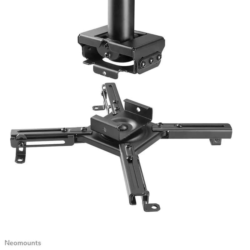 Suporte de teto para projetor Neomounts CL25-530BL1 - altura 25,5 cm - instalação fácil - totalmente móvel