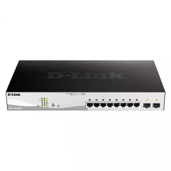 D-Link DGS-1210-52MP gerido L2 Gigabit Ethernet (10/100/1000) Power over Ethernet (PoE) preto, cinzento