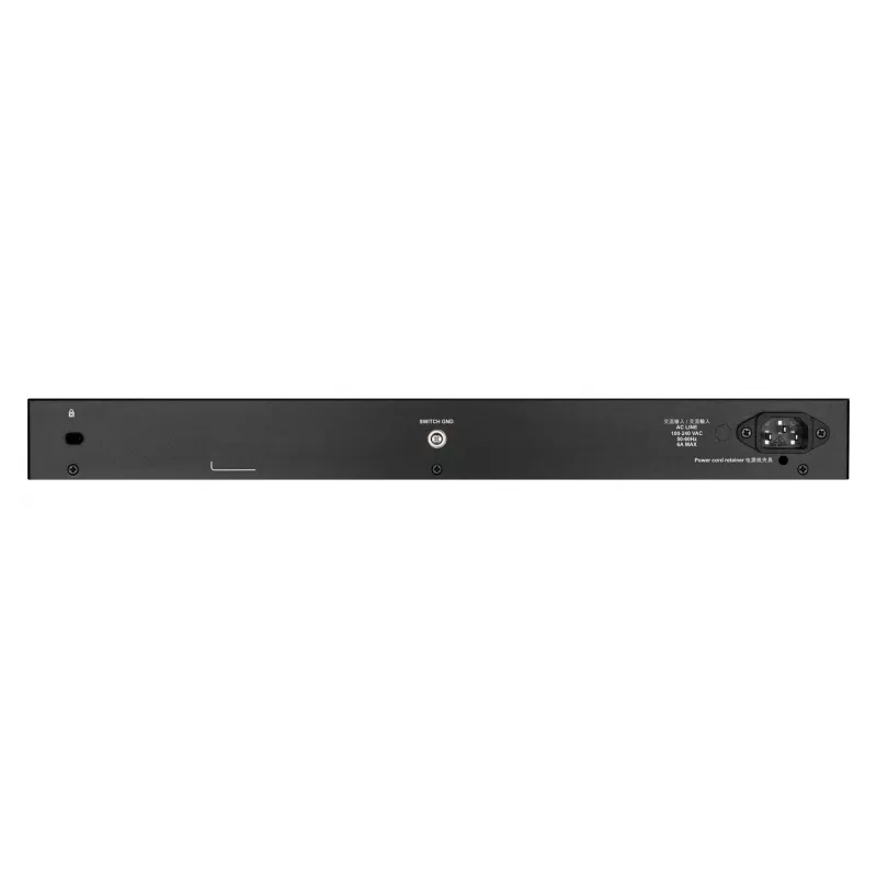 D-Link switch gerido smart de 48 portas Gigabit com 4 x 10G SFP+, 370 Watt