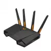 Router sem fios ASUS TUF Gaming AX3000 V2 Gigabit Ethernet dual band (2,4 GHz / 5 GHz) preto, laranja