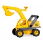 Escavadora Lena EcoActives 04211 plástico madeira preto cinzento amarelo