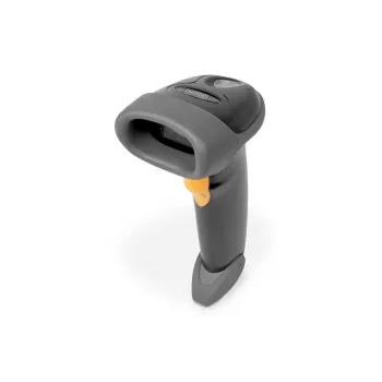 Leitor de códigos de barras 2D portátil DIGITUS código QR Bluetooth com suporte