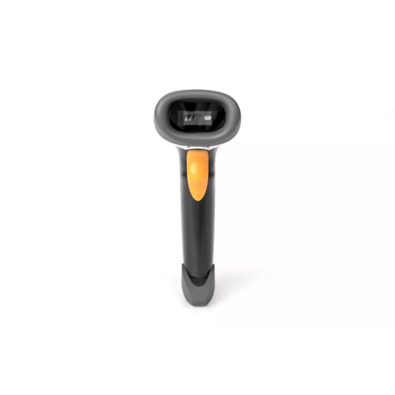 DIGITUS leitor manual de códigos de barras 2D, códigos QR, cabo USB-RJ45 de 2 m com suporte