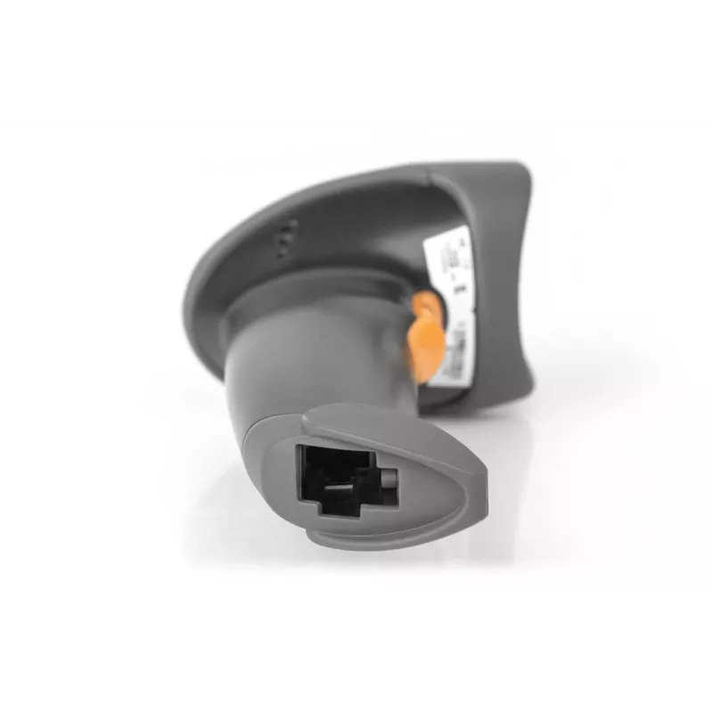 DIGITUS leitor manual de códigos de barras 2D, códigos QR, cabo USB-RJ45 de 2 m com suporte