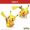 MEGA Pokémon conjunto de construção Pikachu (211 peças) com 1 figura de ação para crianças