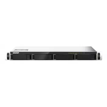 QNAP TS-435XEU NAS Rack (1U) Marvell CN9131 4 GB DDR4 0 TB QNAP QTS preto, cinzento