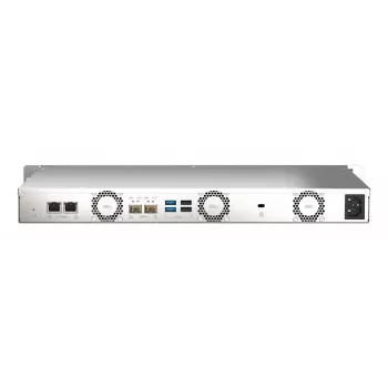 QNAP TS-435XEU NAS Rack (1U) Marvell CN9131 4 GB DDR4 0 TB QNAP QTS preto, cinzento