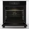 Forno de encastrar Gorenje BOS6737E06FBG — 77 L multifunções, EcoClean, vapor, convecção, controlo mecânico, 59,5×59,5 cm, preto