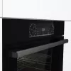 Forno de encastrar Gorenje BOS6737E06FBG — 77 L multifunções, EcoClean, vapor, convecção, controlo mecânico, 59,5×59,5 cm, preto
