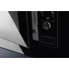 Micro-ondas de encastrar Electrolux LMS2203EMK, 700 W, 5 níveis de potência, prato giratório de 24,5 cm, visor LED, interior em aço inoxidável, preto