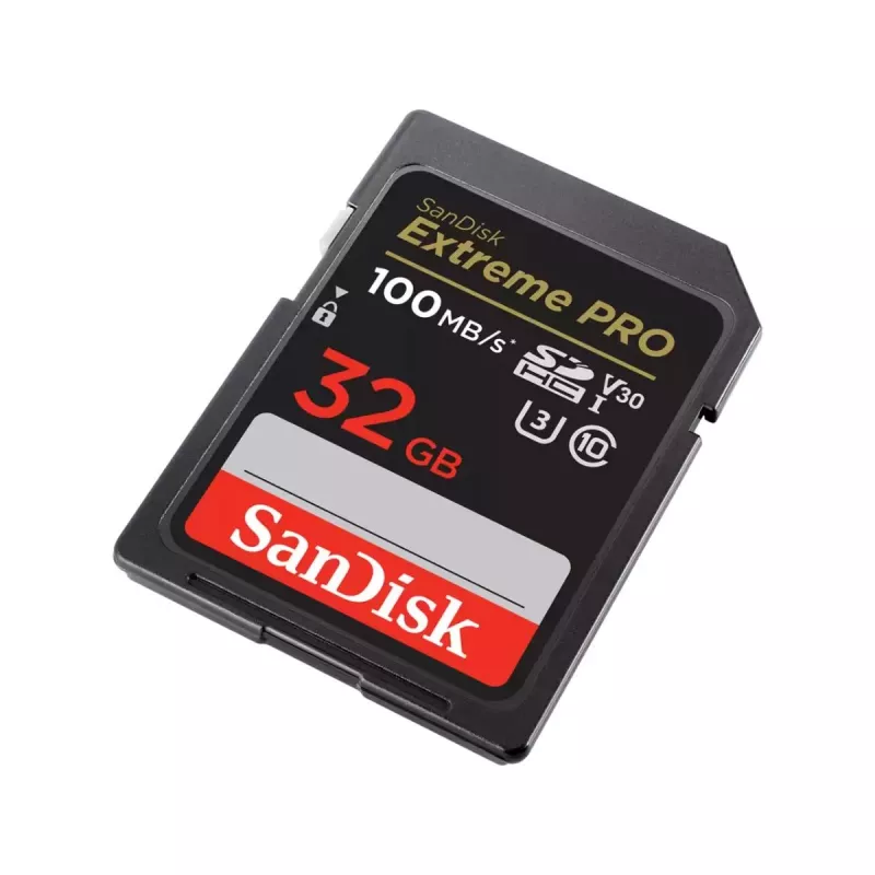 Cartão de memória SanDisk Extreme PRO SDHC 32GB, leitura 100 MB/s, escrita 90 MB/s, UHS-I, Class 10, U3, V30