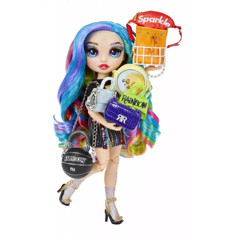 Rainbow High Accessories Studio Series 1, sortido H em PDQ saco de boneca