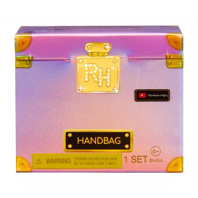 Rainbow High Accessories Studio Series 1, sortido H em PDQ saco de boneca