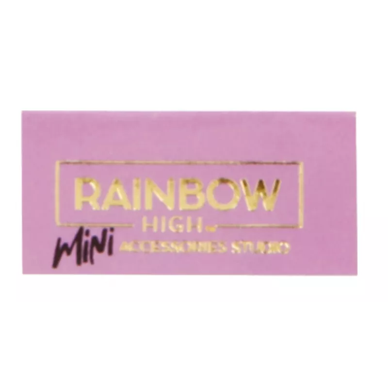 Rainbow High Accessories Studio Series 1, sortido H em PDQ saco de boneca