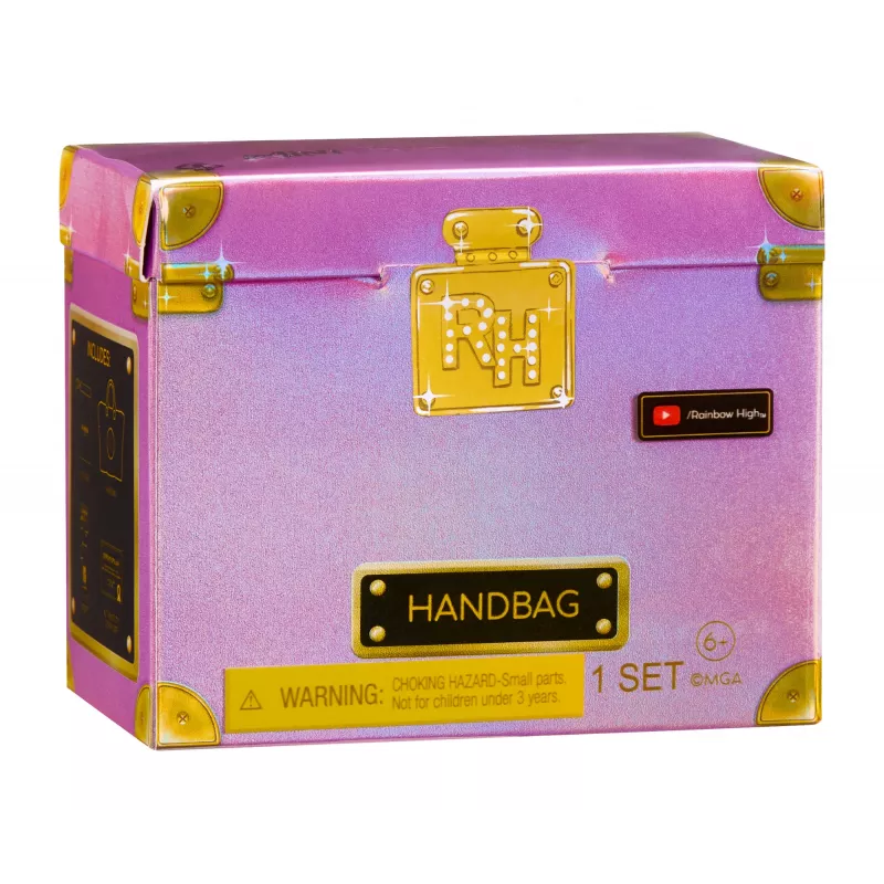 Rainbow High Accessories Studio Series 1, sortido H em PDQ saco de boneca