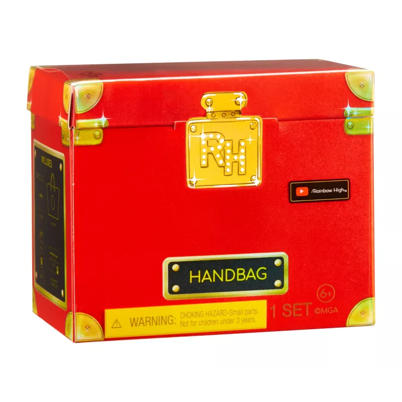 Rainbow High Accessories Studio Series 1, sortido H em PDQ saco de boneca