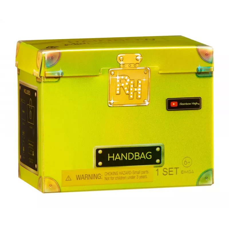 Rainbow High Accessories Studio Series 1, sortido H em PDQ saco de boneca