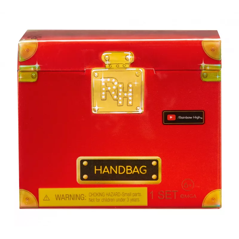 Rainbow High Accessories Studio Series 1, sortido H em PDQ saco de boneca
